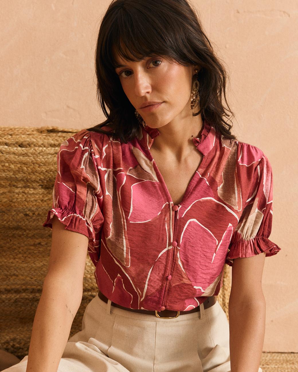 Bluse mit Knöpfen Casilda