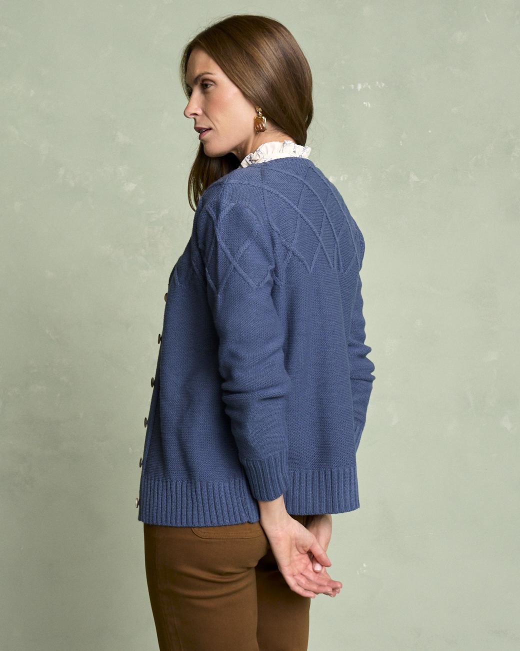 Gestreifter Cardigan Bourget