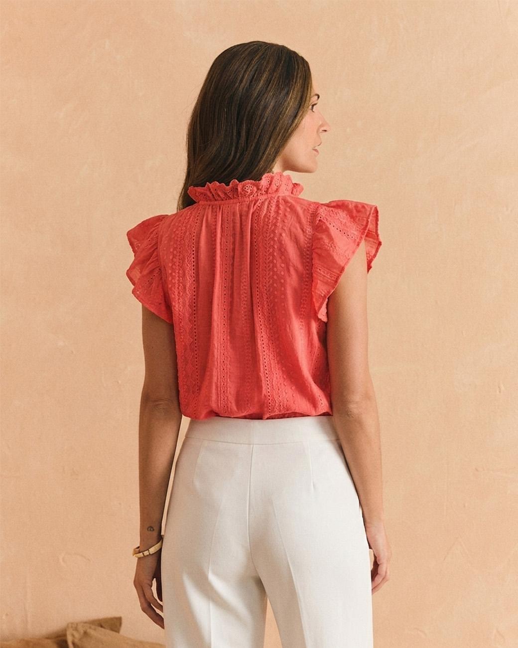 Bluse mit Ärmeln Vicky