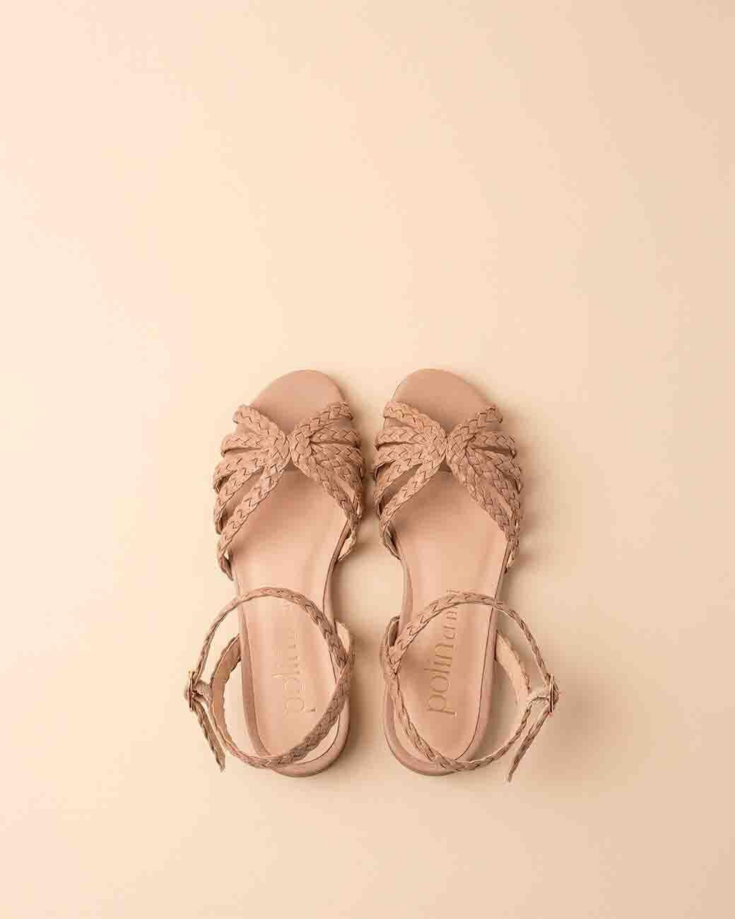 Geflochtene Sandale Andrea