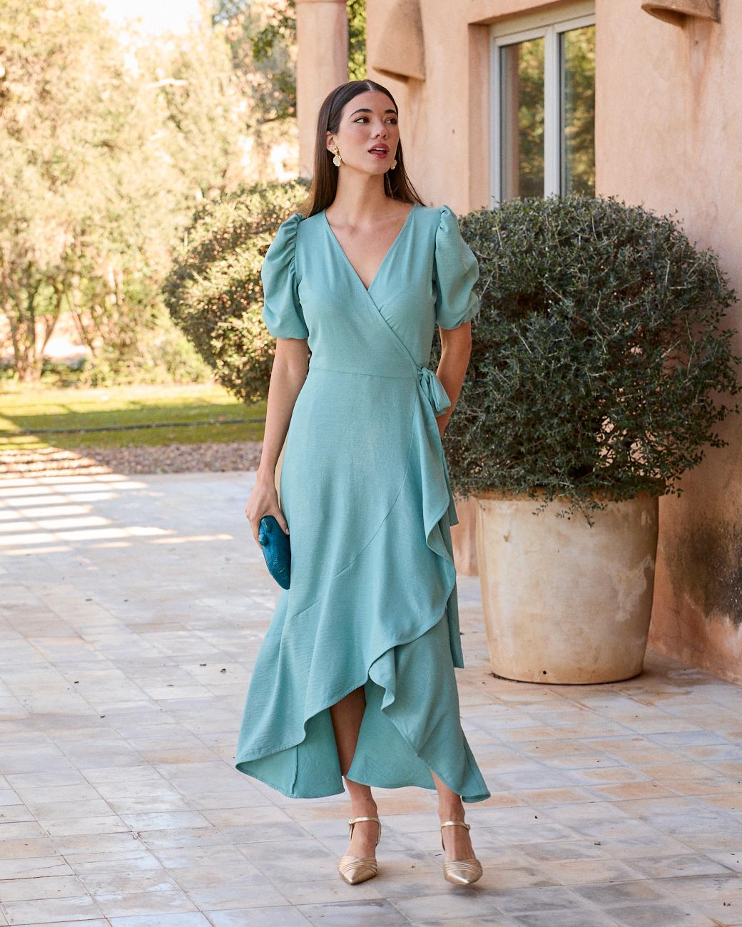Kleid mit Ärmeln Leane
