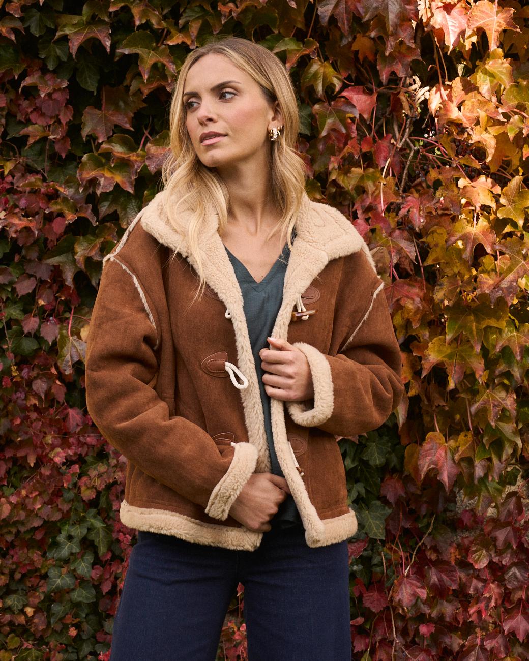 Lammfellmantel Laura