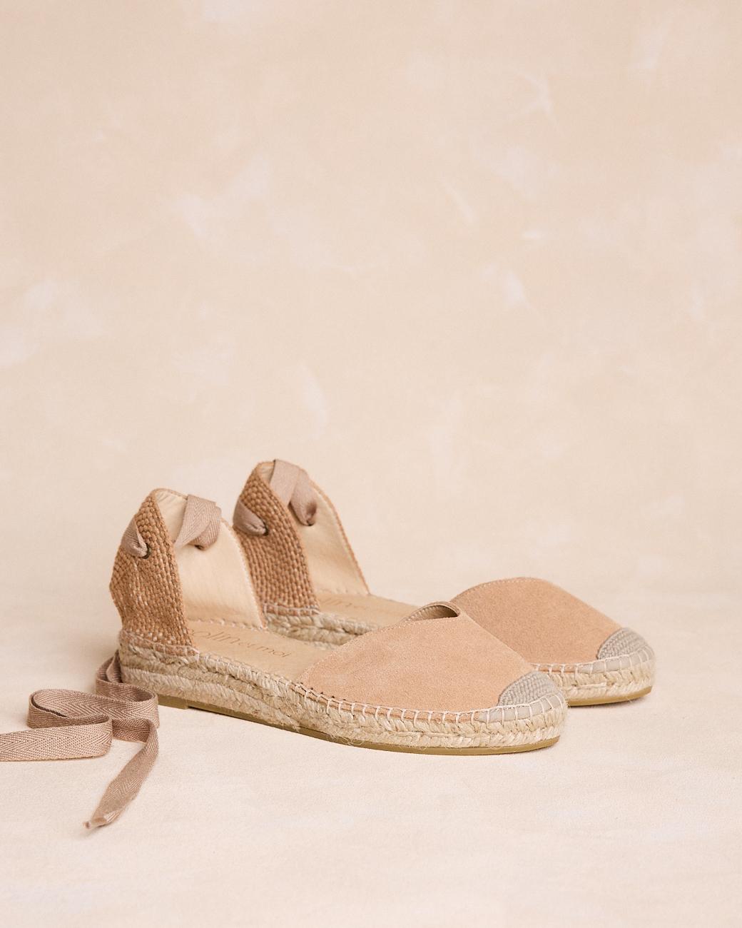 Espadrille mit Band Solène