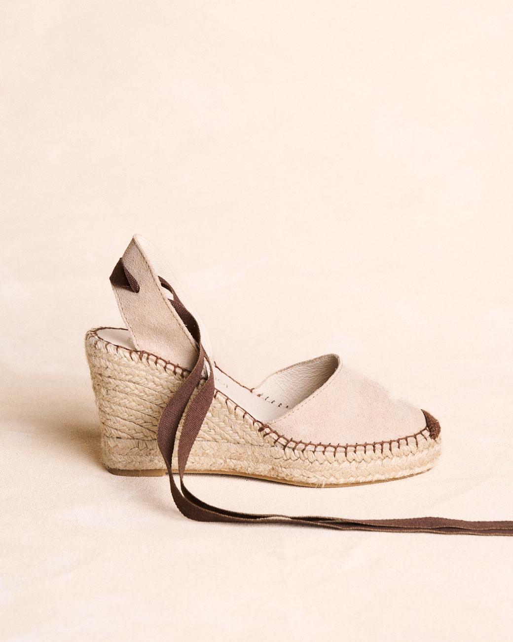 Bicolor-Espadrille Tami