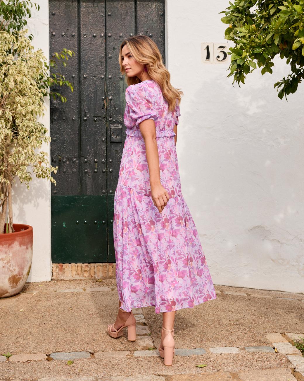 Kleid mit Ausschnitt Rita