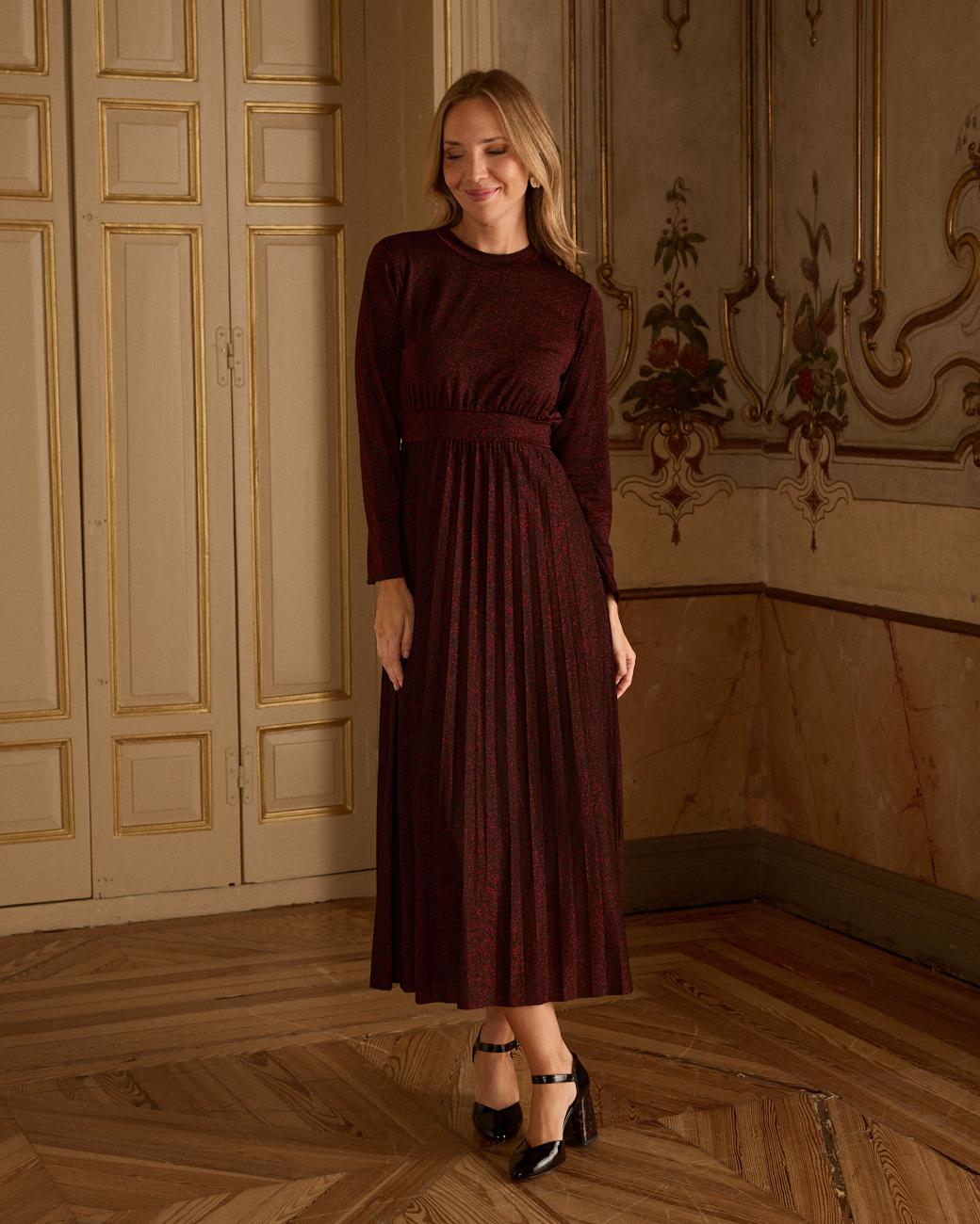 Plissiertes Kleid Laris