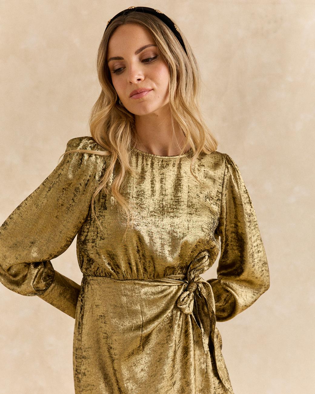 Golden Kleid Melisa