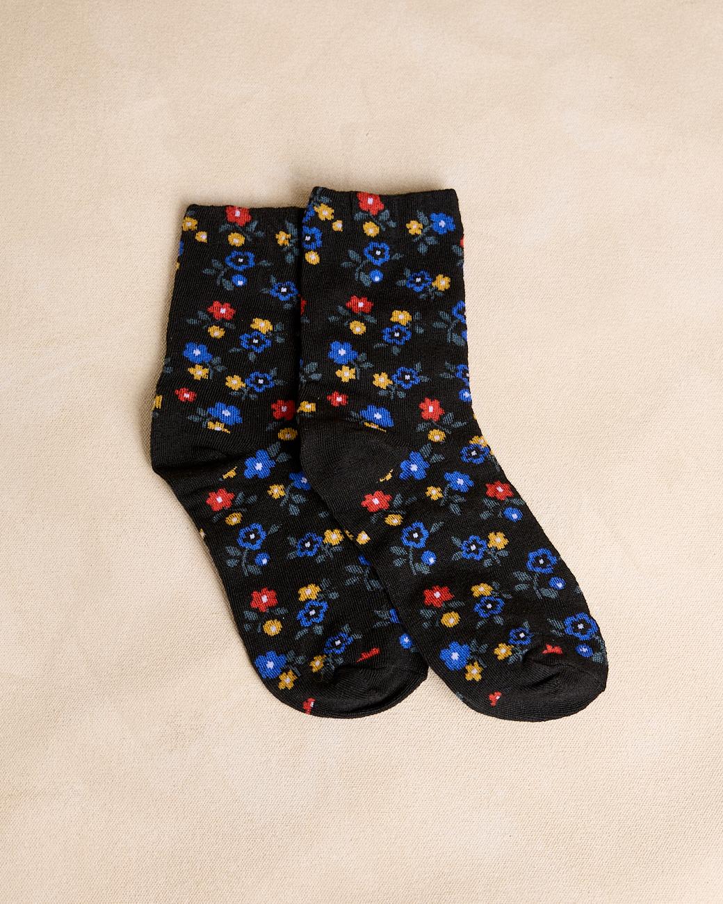 Socken-Set Blumen