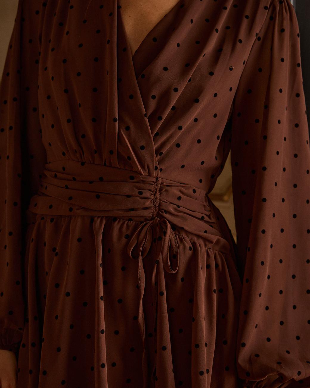 Kleid mit Punkten Ceci