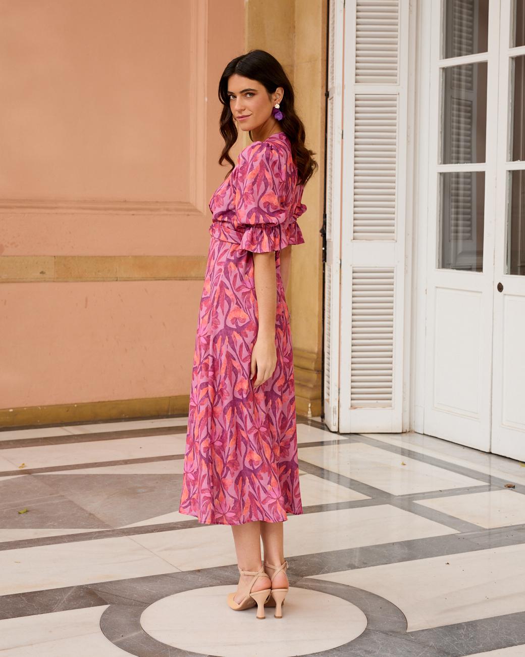 Bedrucktes Kleid Miriam