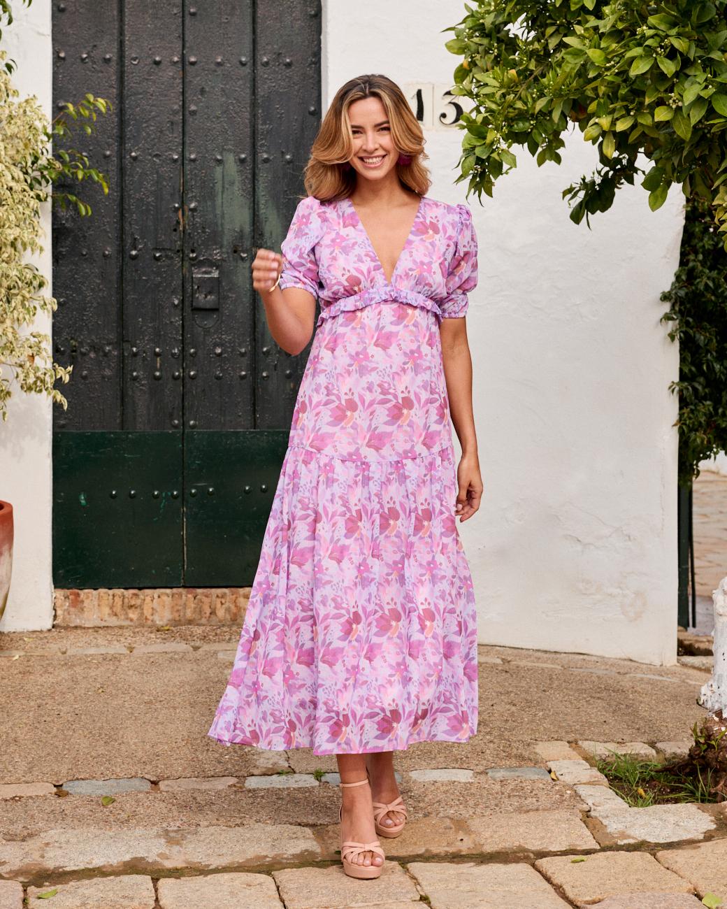 Kleid mit Ausschnitt Rita