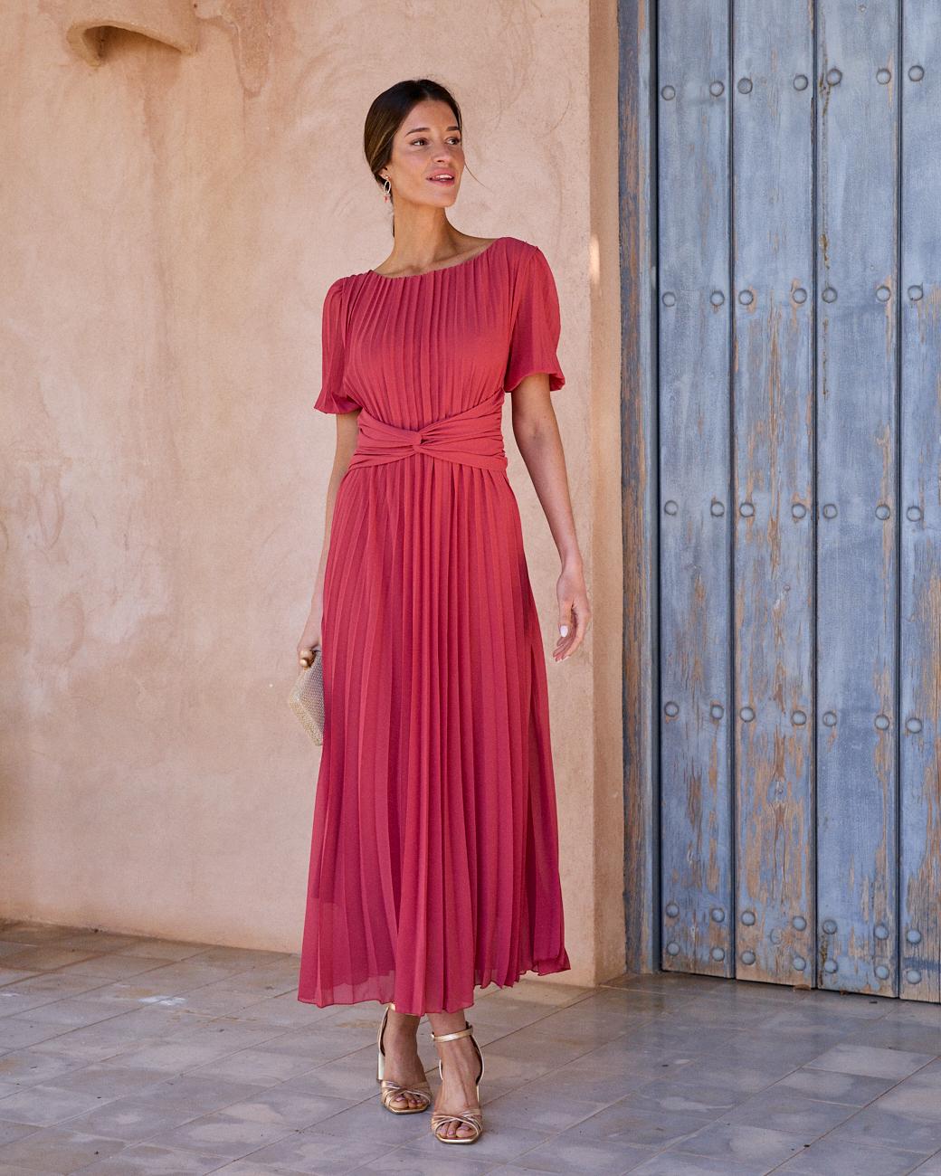 Plissiertes Kleid Candela