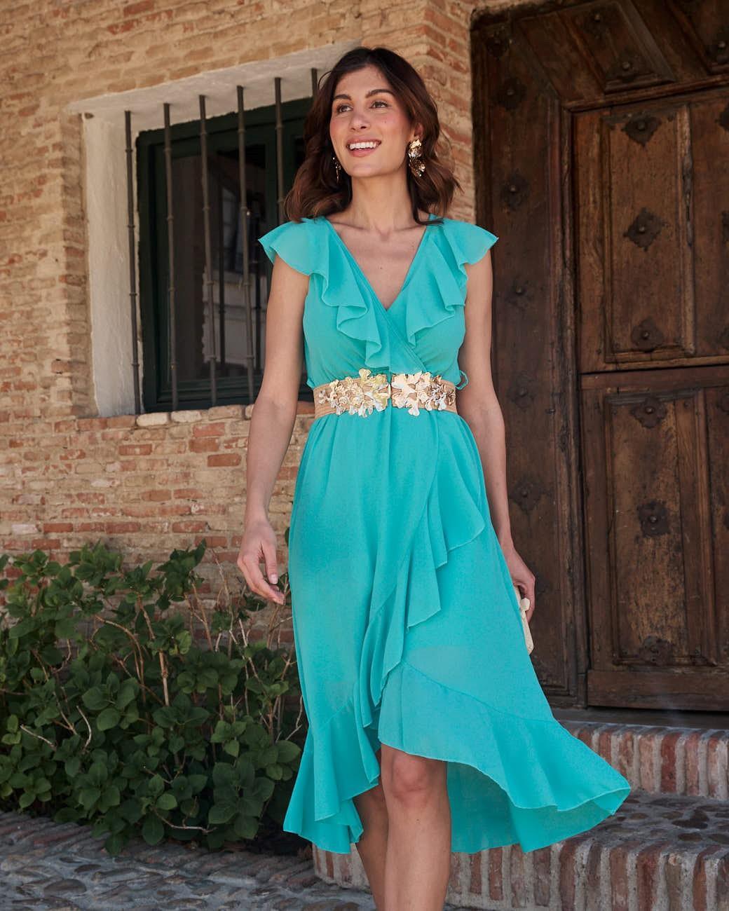 Volant Kleid Pantella