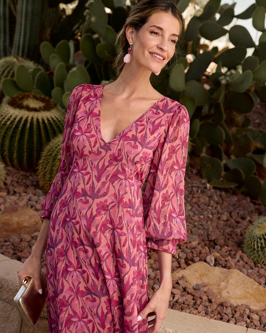 Bedrucktes Kleid Nima