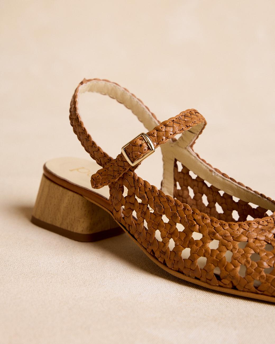 Geflochtener Schuh Ohne Ferse Maddi
