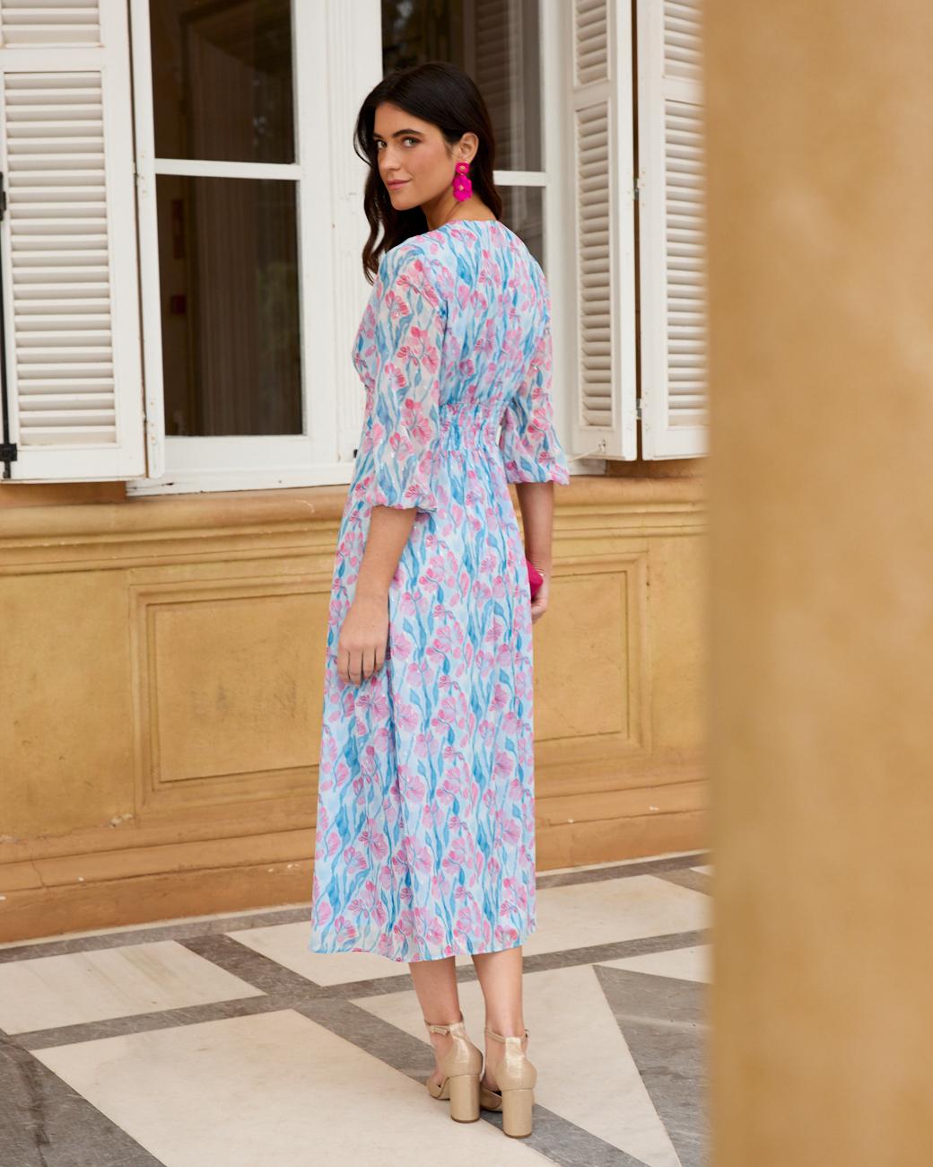 Aitana bedrucktes Kleid