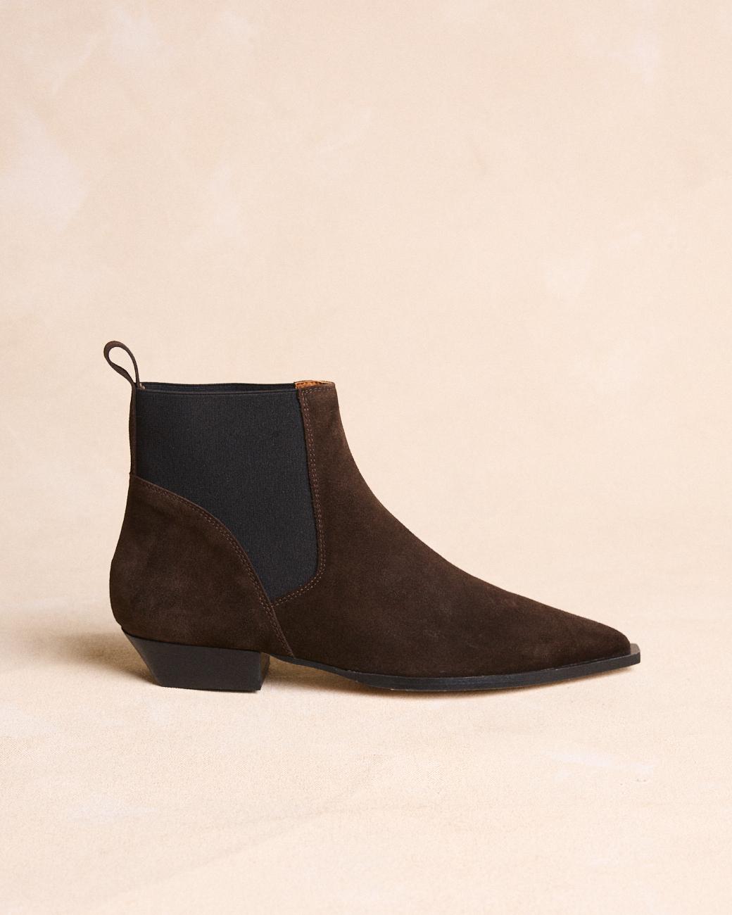 Fabia Spitz-Stiefeletten
