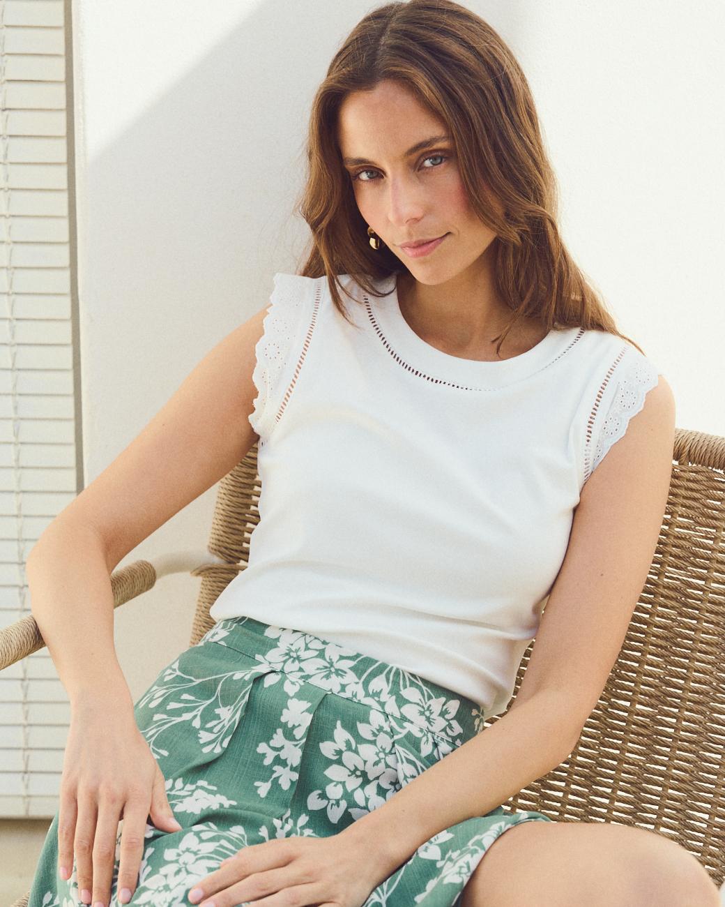 Strick-T-Shirt Tess