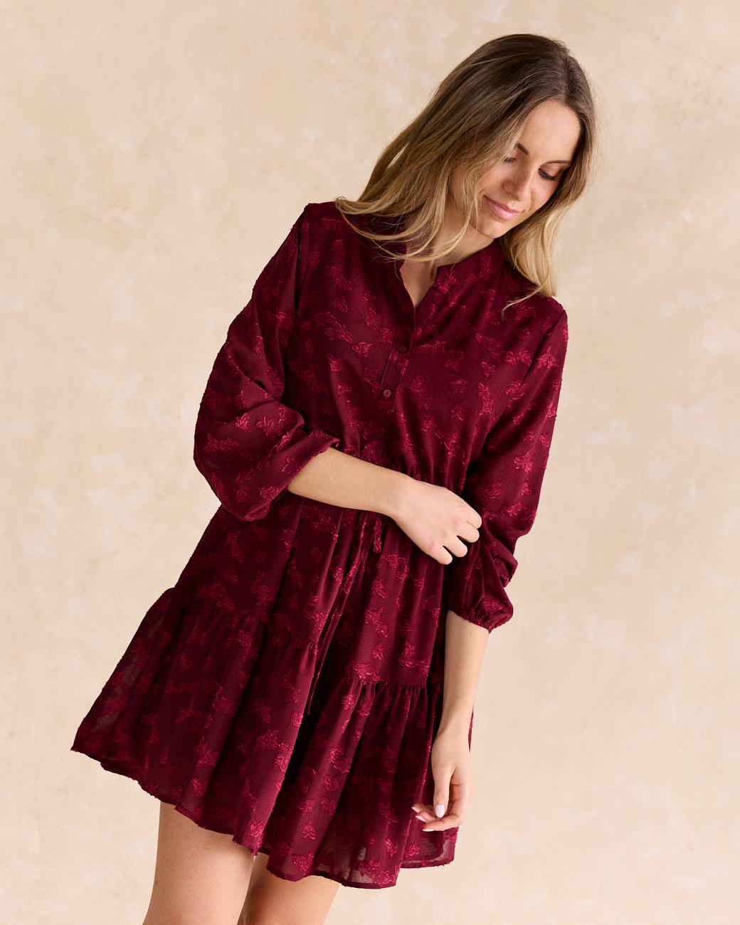 Ali Kleid mit Flockdruck