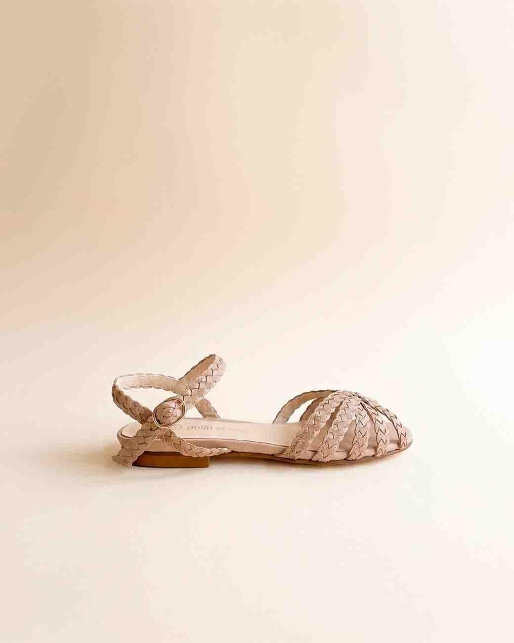 Geflochtene Sandale Andrea