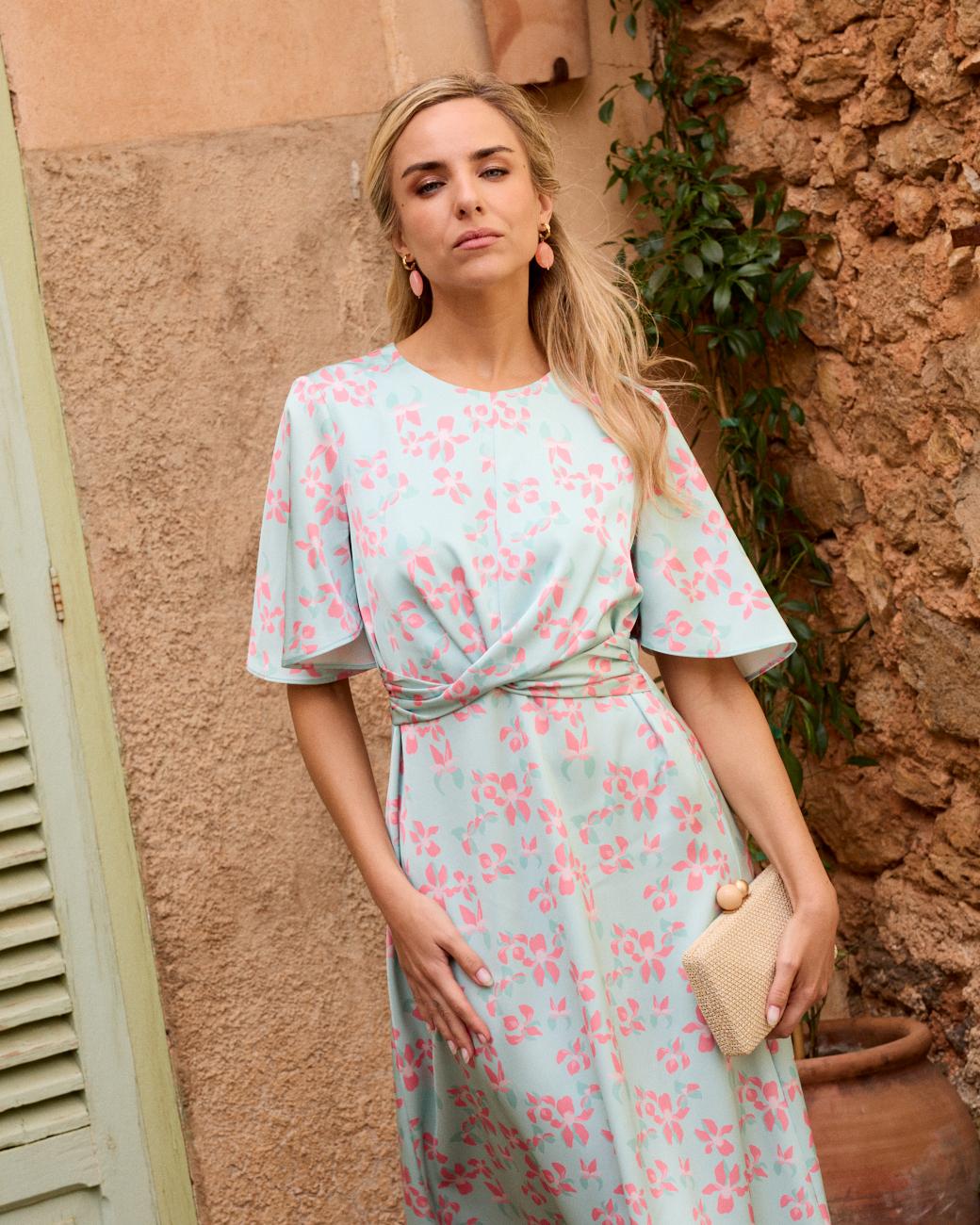 Bedrucktes Kleid Romina