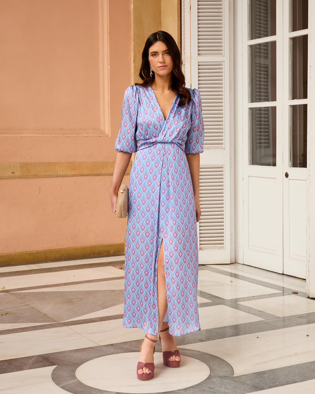 Geometrisches Kleid Carolina