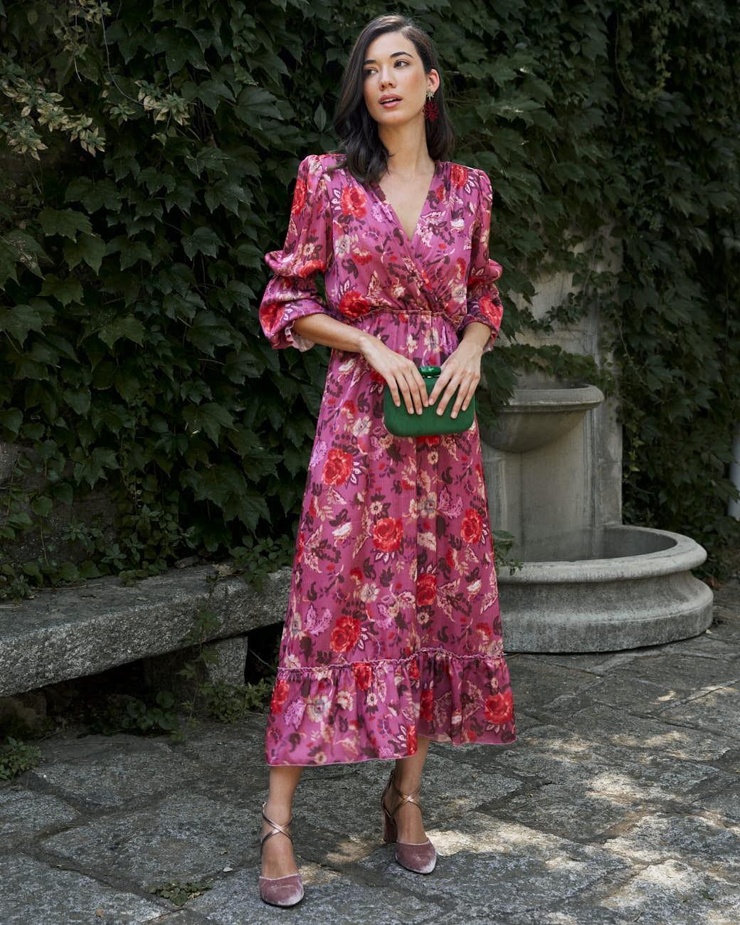 Kleid mit Blumenmuster Gerena