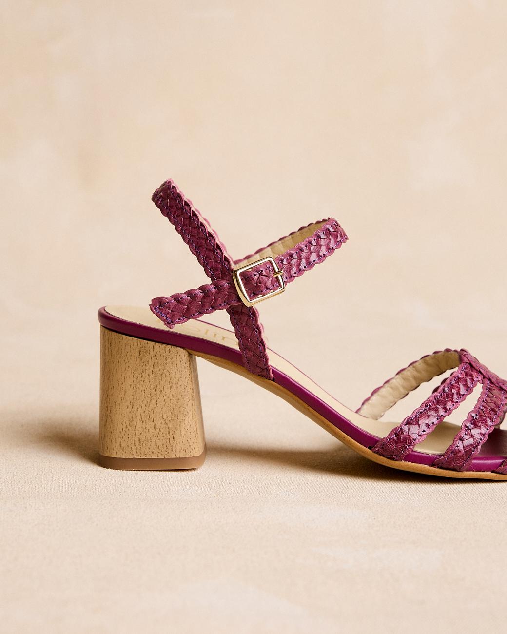 Geflochtene Sandale Zoe