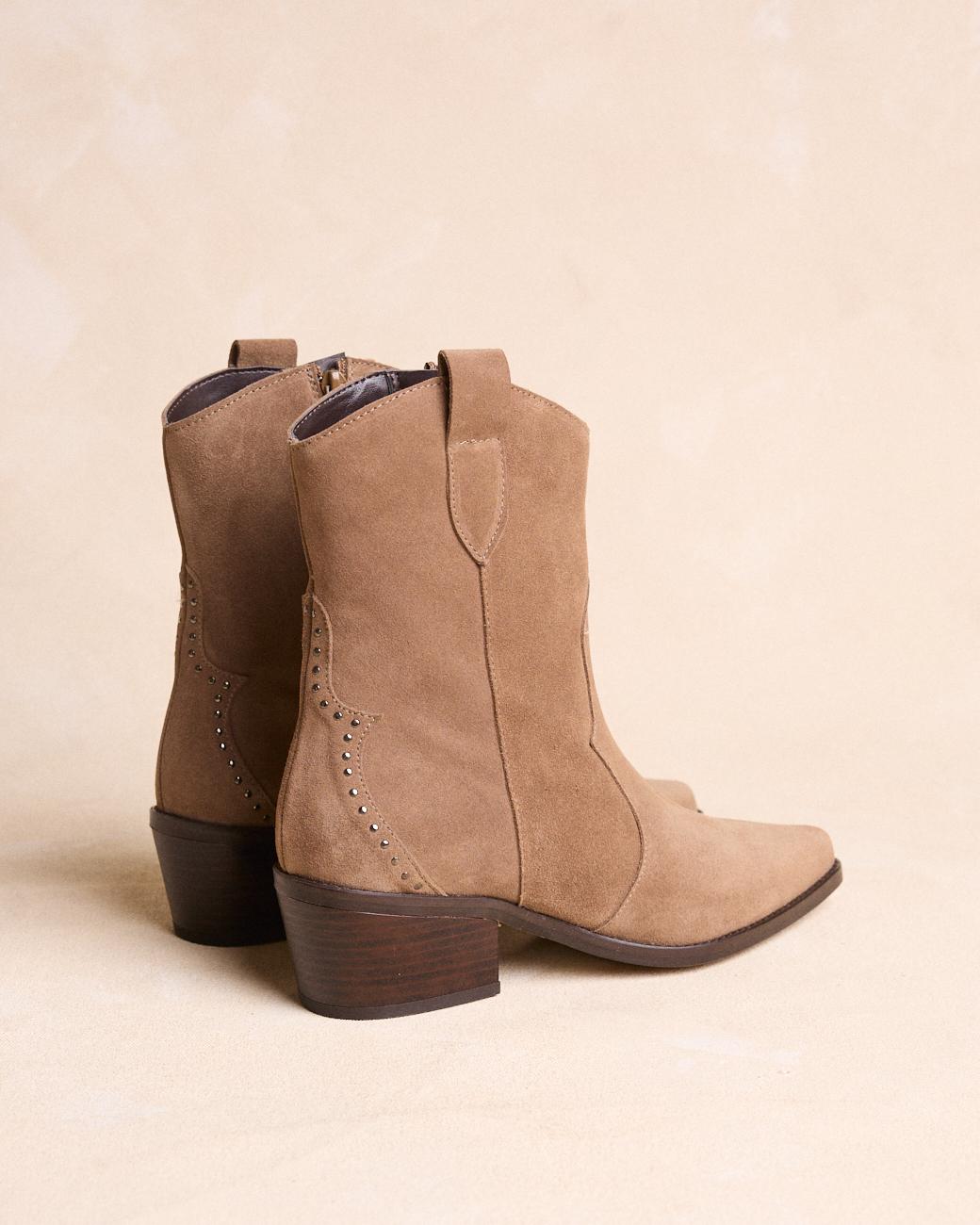 Stiefeletten mit Nieten Donata