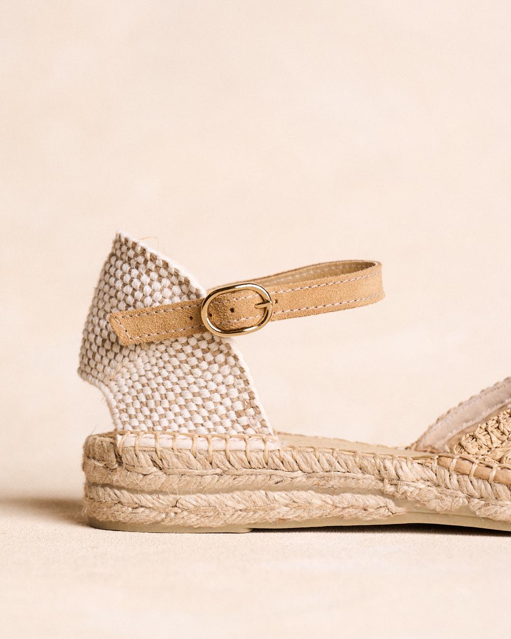 Raffia Espadrille Monna