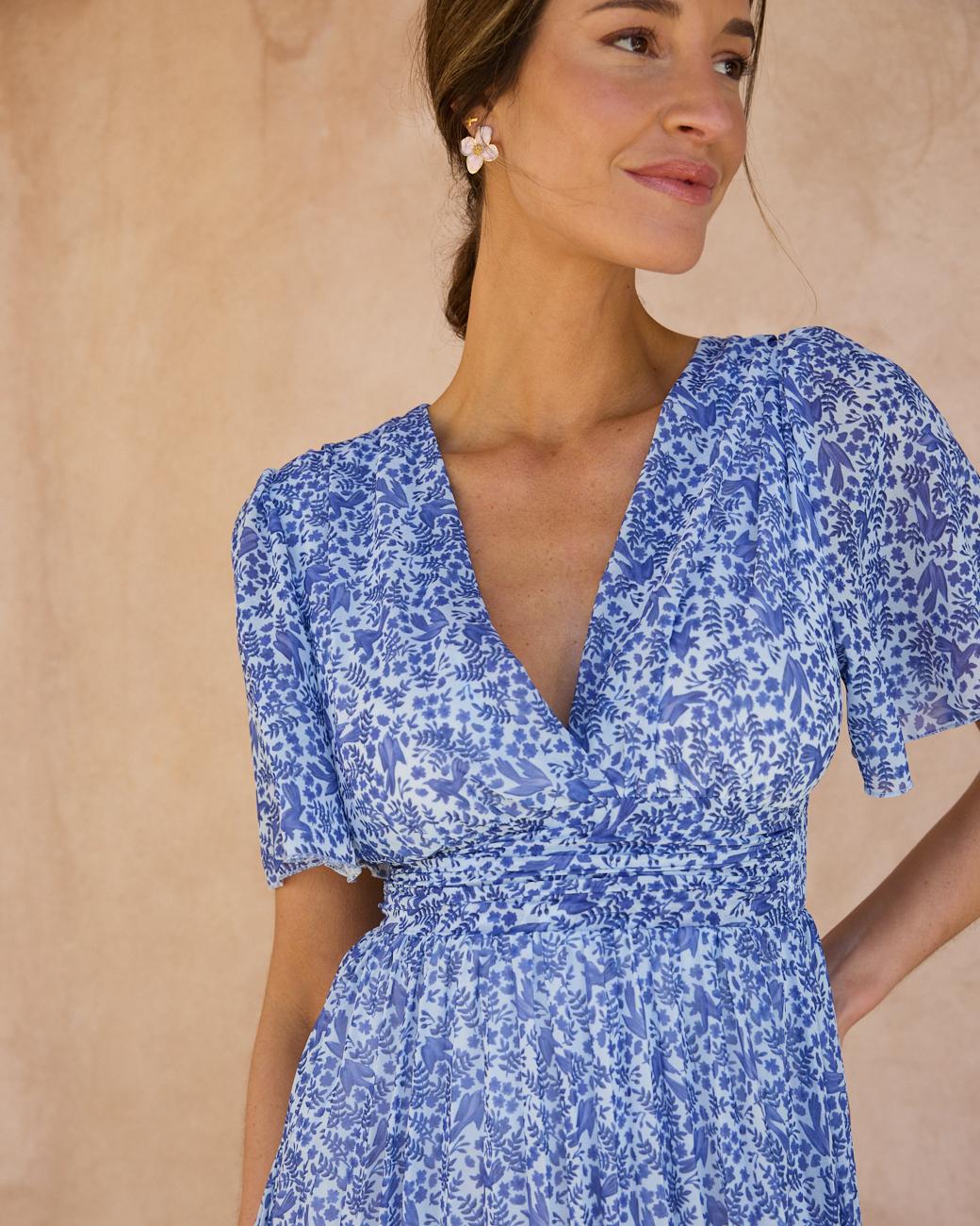 Bedrucktes Kleid Tiziana
