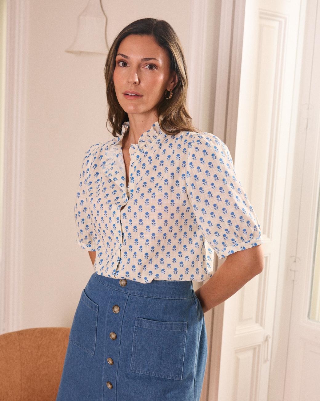 Maelys Blumen-Bluse