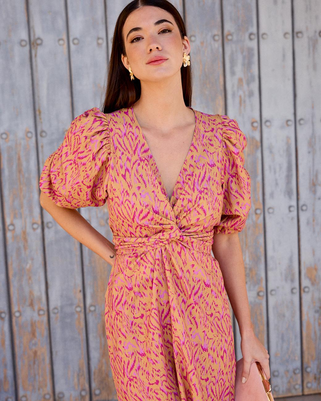 Kleid mit Ärmeln Margha