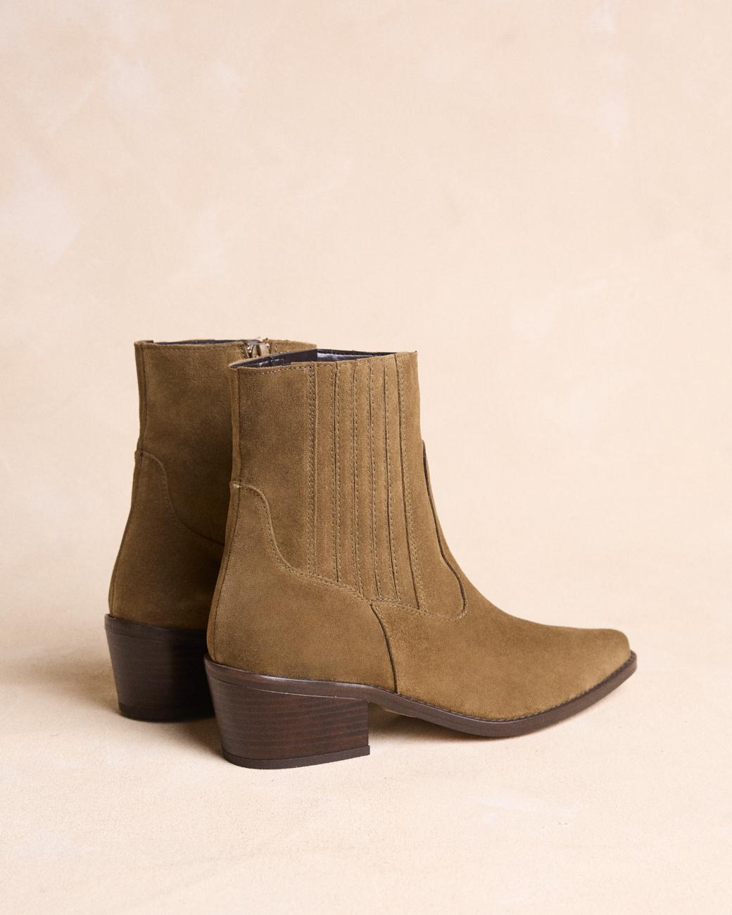 Chelsea Stiefeletten mit Absatz