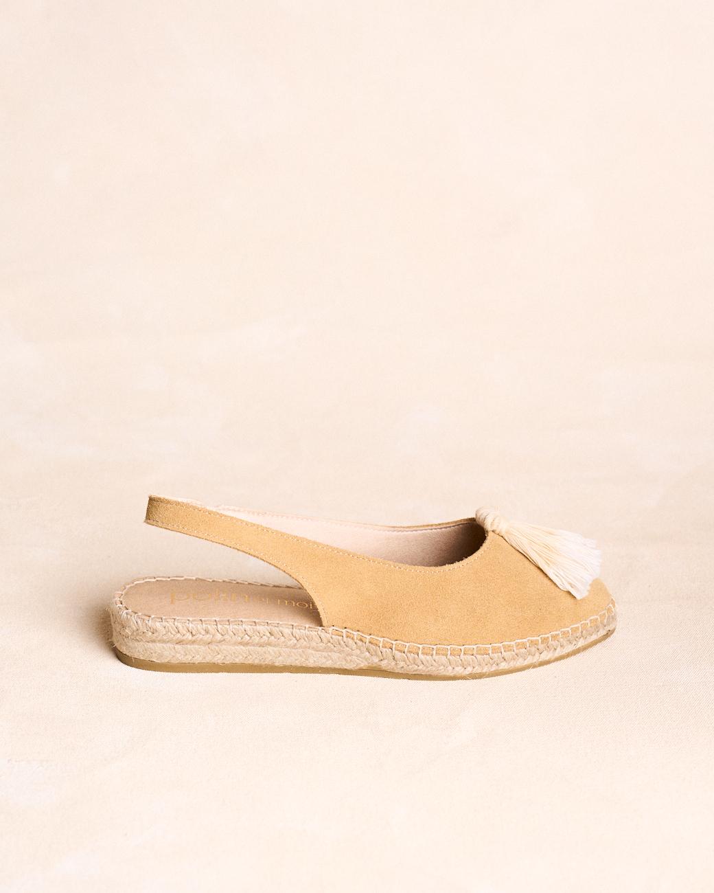 Espadrilles mit Bommel Bethy