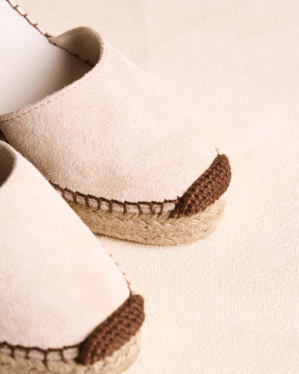 Bicolor-Espadrille Tami