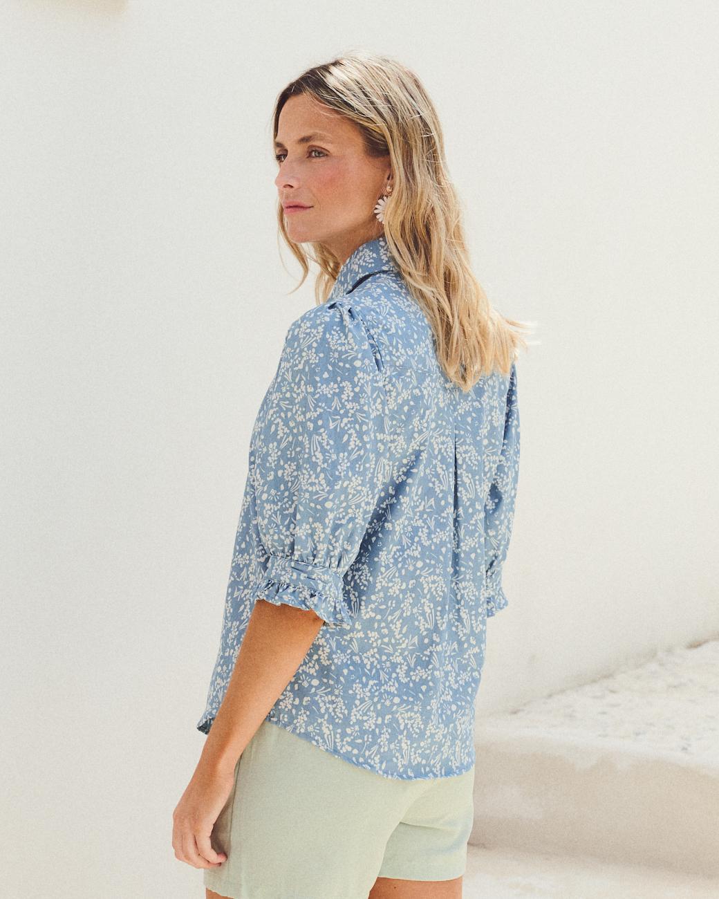 Denim-Bluse Susi