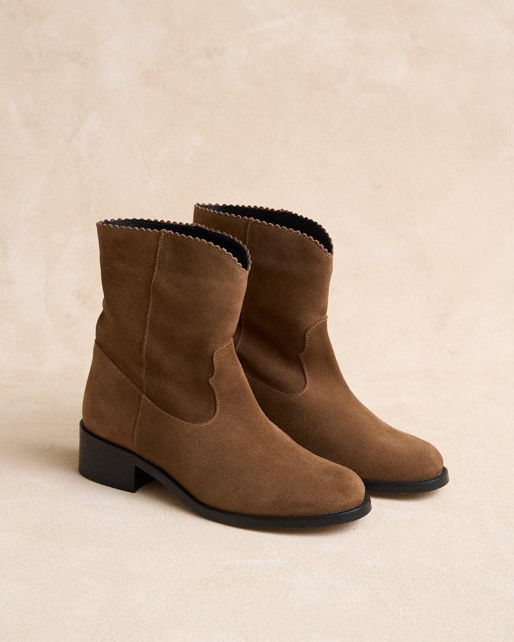 Stiefelette mit Wellen Serrala