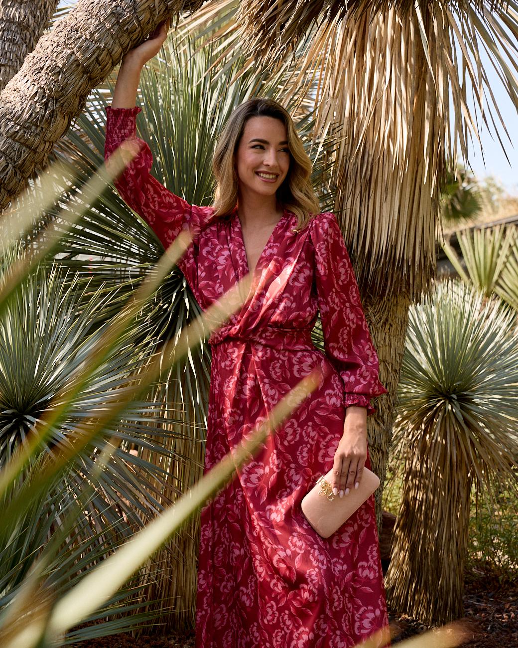 Nides bedrucktes Kleid