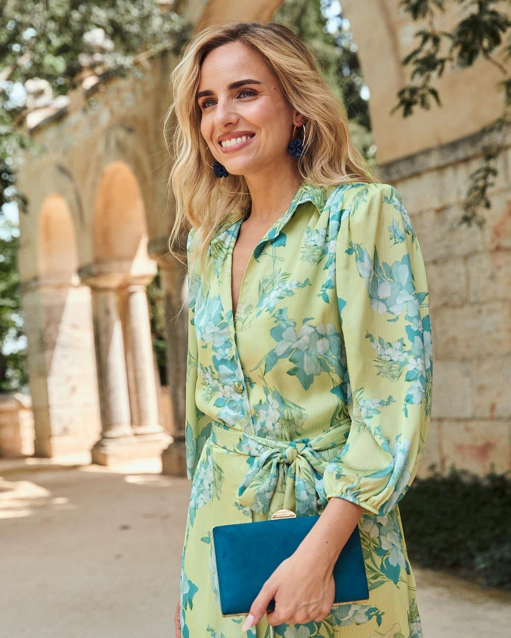 Kleid mit Blumen Plenia