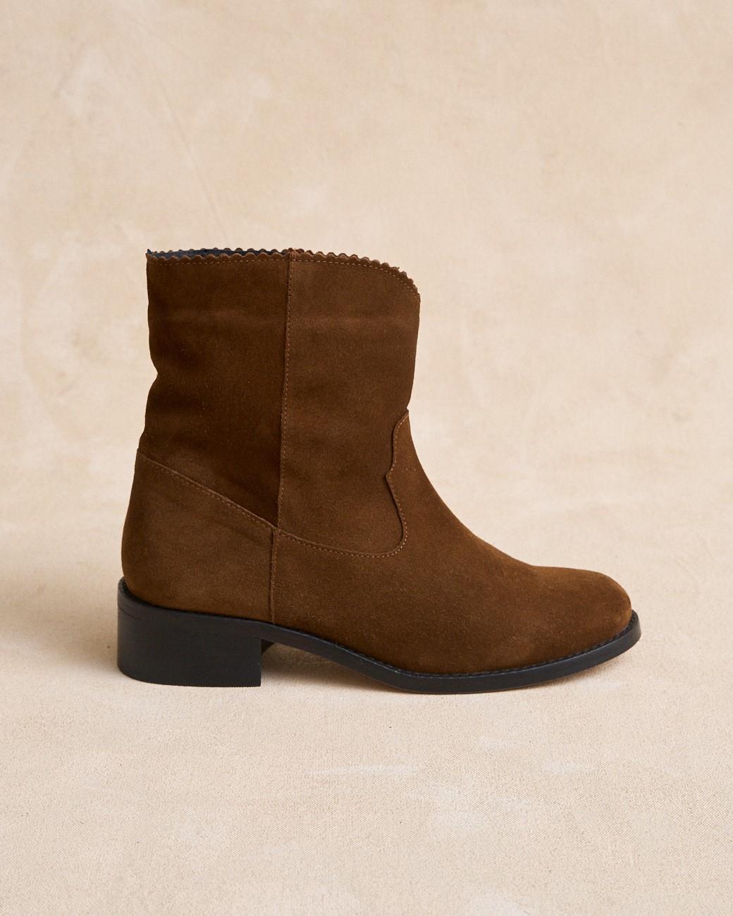Stiefelette mit Wellen Serrala