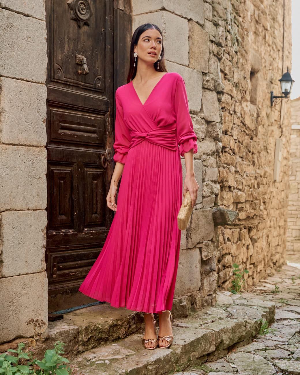 Kleid mit Knoten Izar