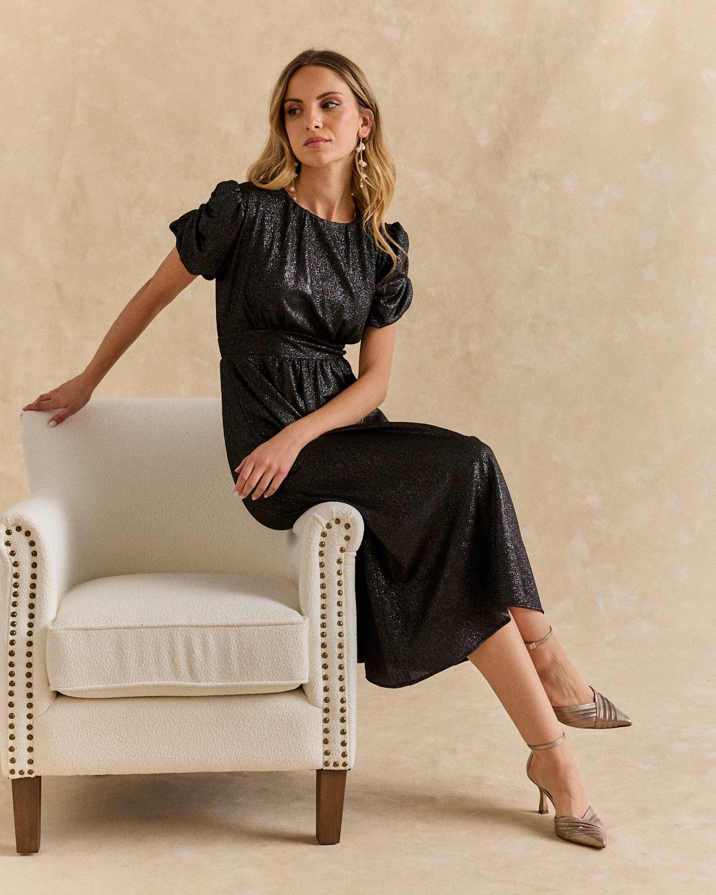 Lurex-Kleid Minga