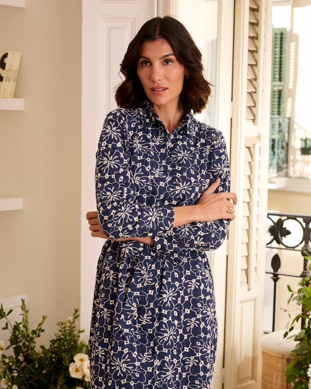 Besticktes Kleid Claudia
