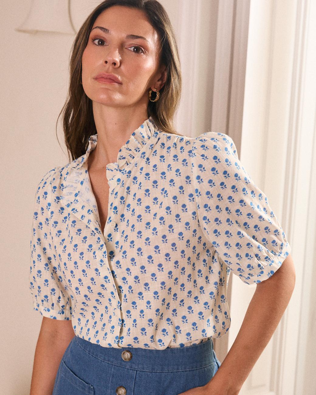 Maelys Blumen-Bluse