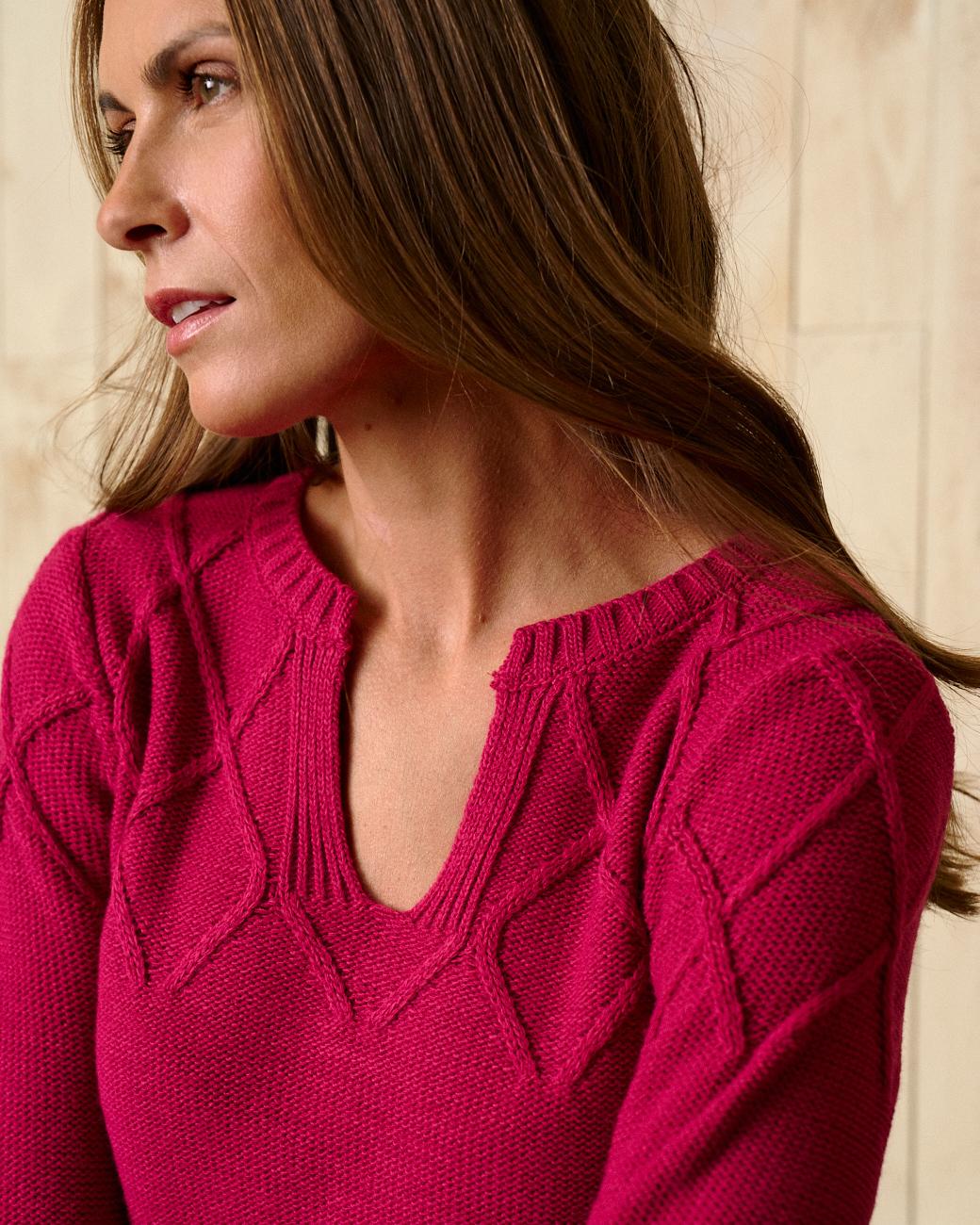 Pullover mit Rautenmuster Crezia