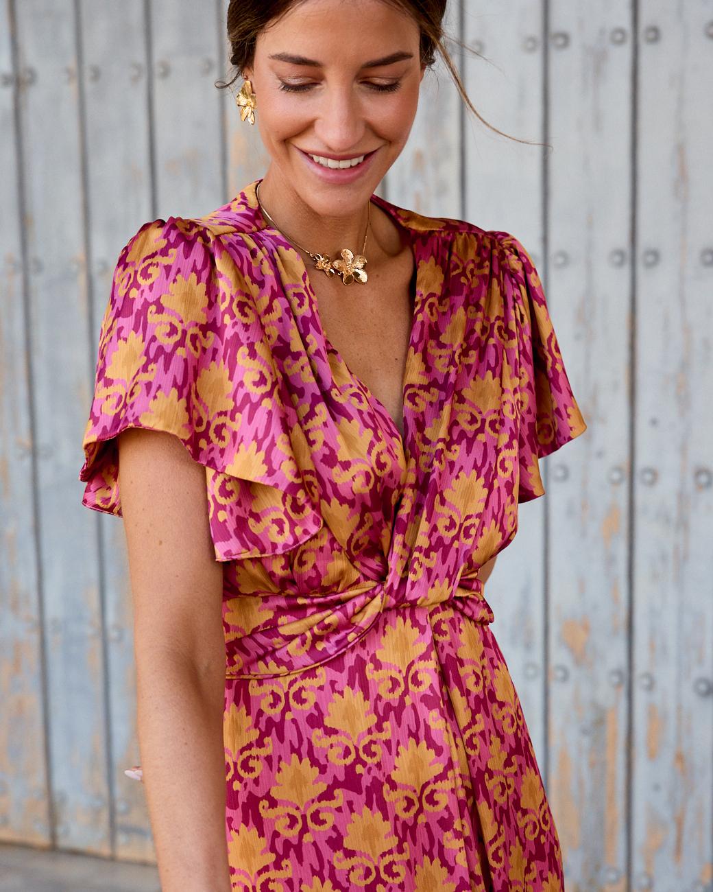 Kleid mit Ausschnitt Nicoletta