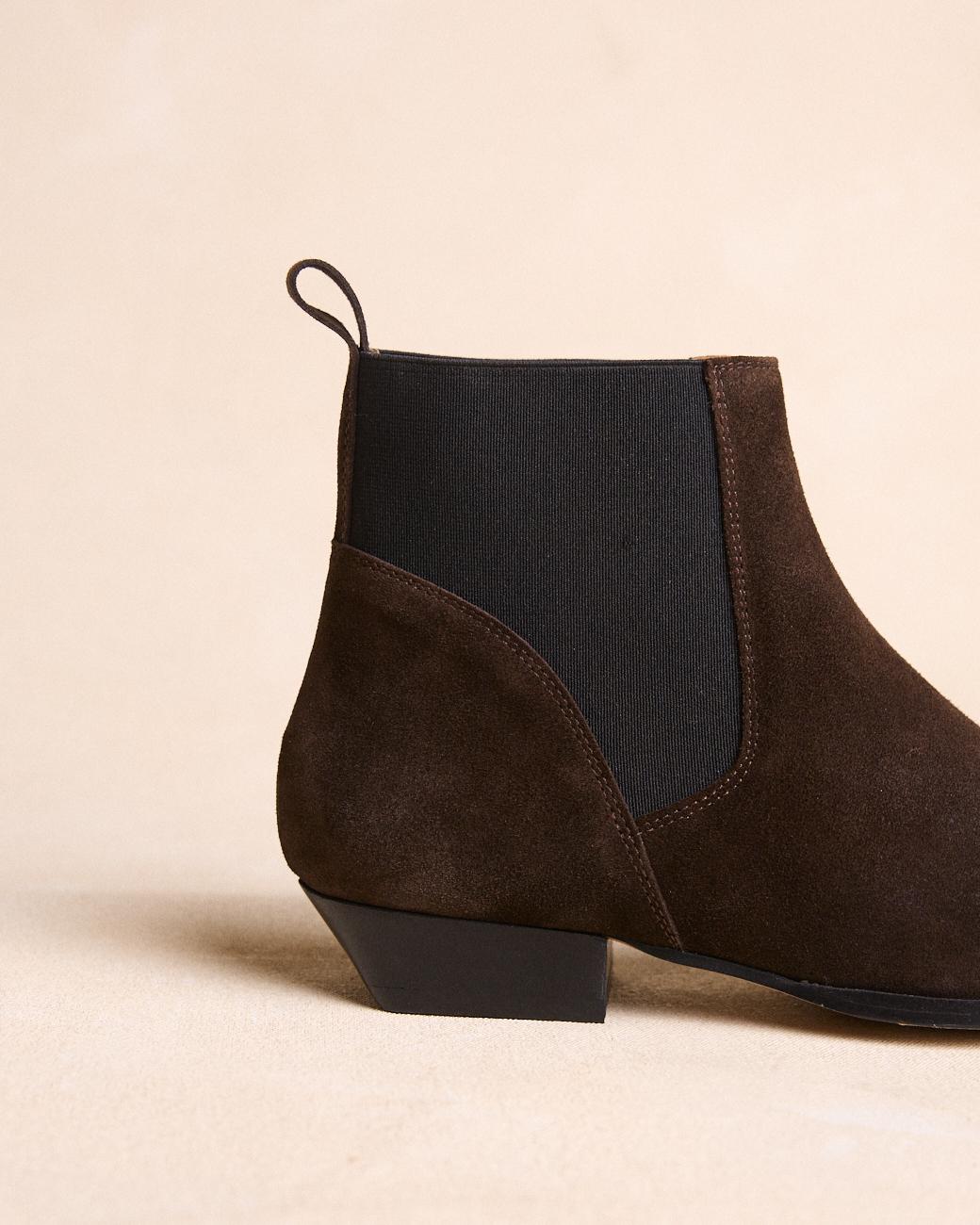 Fabia Spitz-Stiefeletten