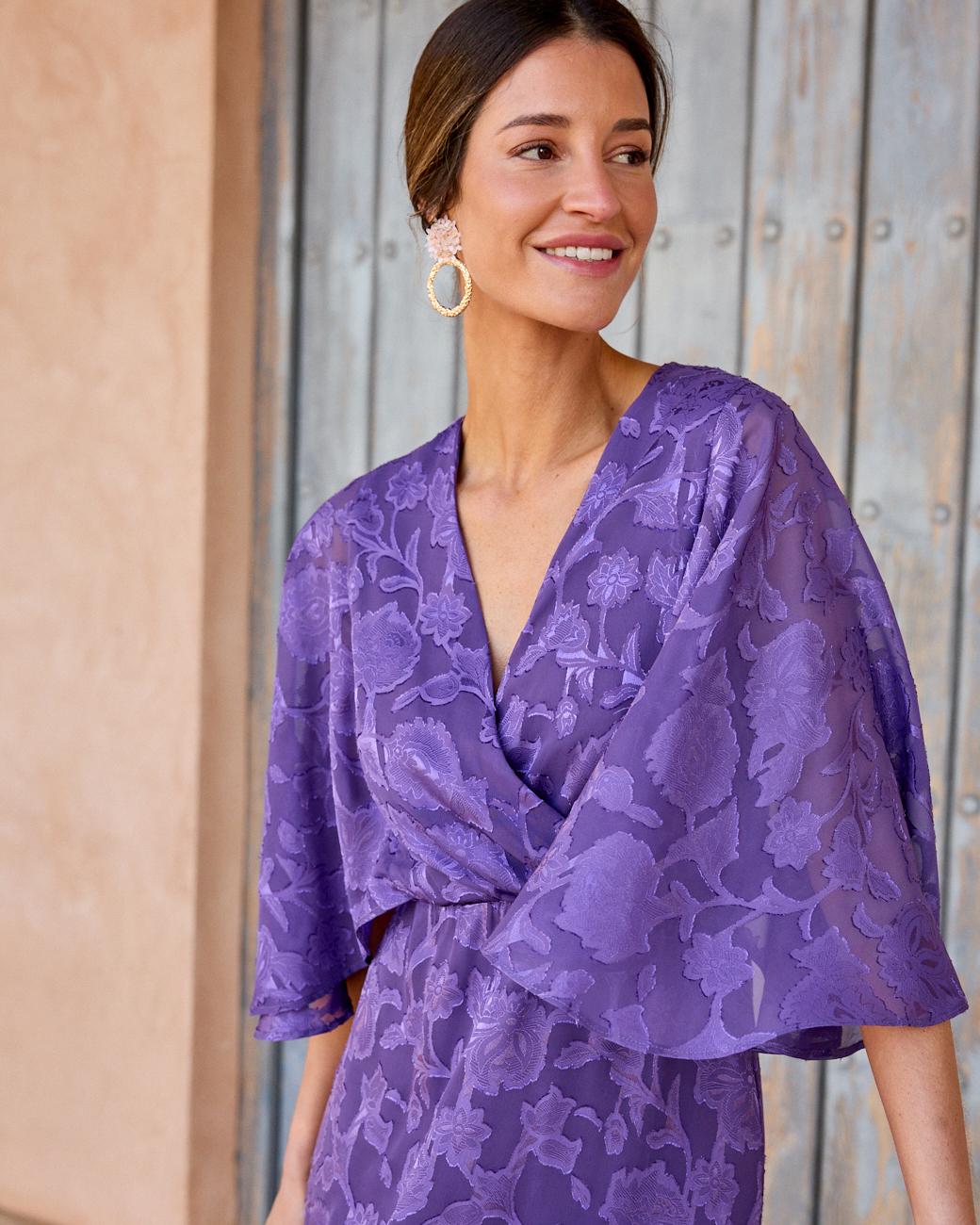 Bedrucktes Kleid Elisabetta