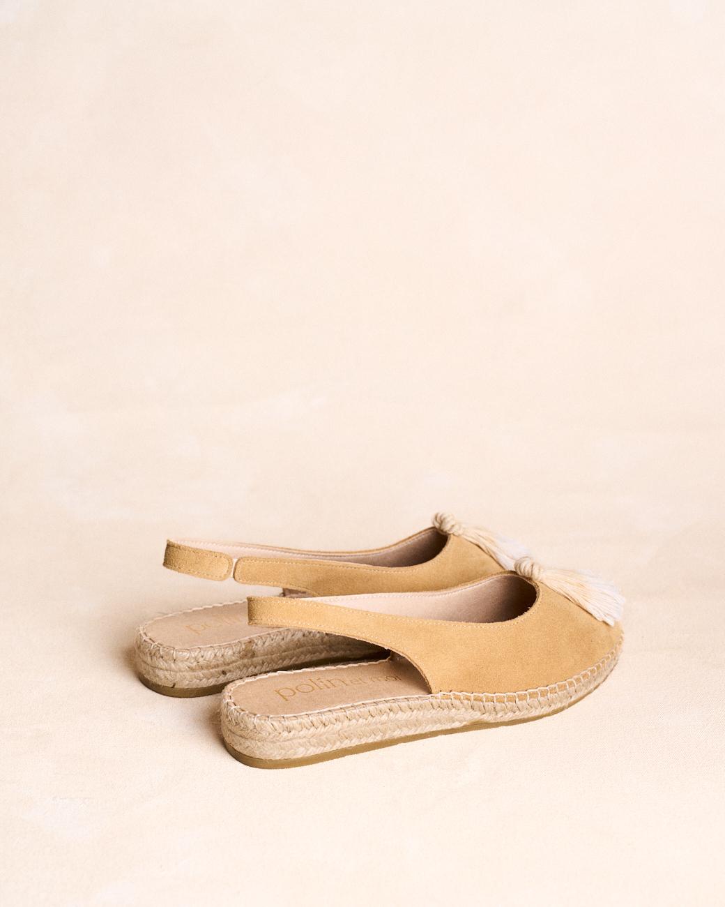 Espadrilles mit Bommel Bethy